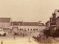 Trg bana Jelačića 1867. godine